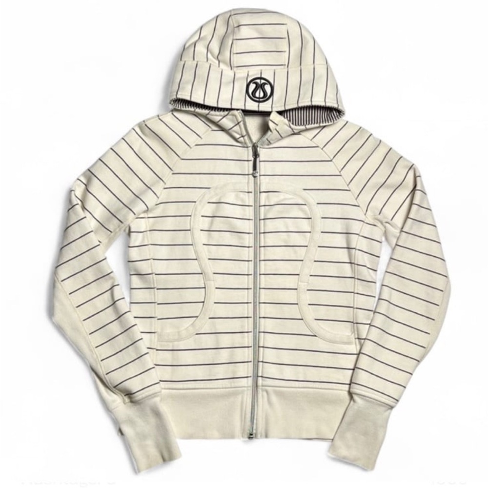 Lululemon Scuba Hoodie II Slalom Angel Wing stripe